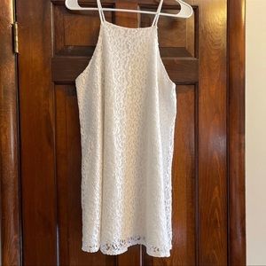 Eyelet Lace Graduation or Easter Dress